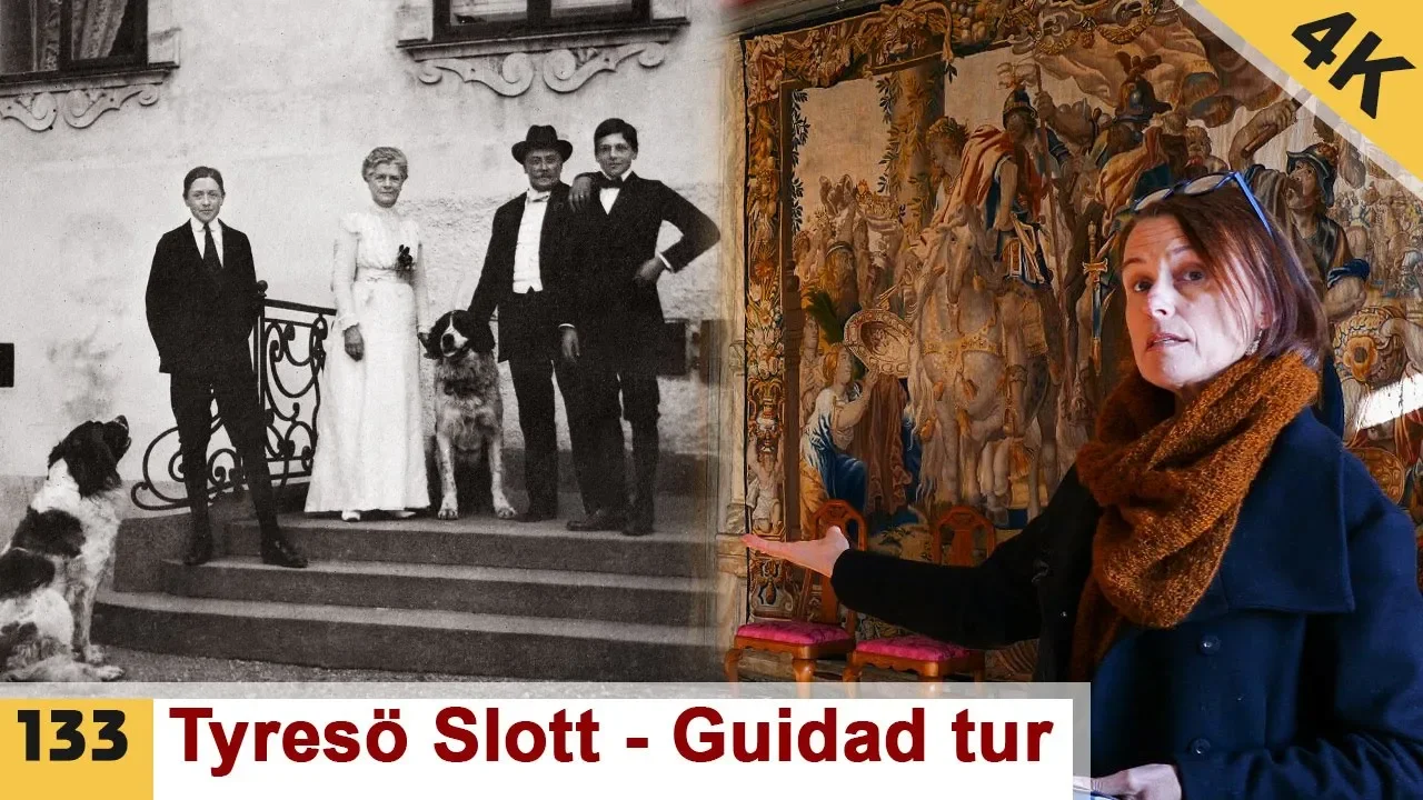 Tyresö Slott — Guidad tur i 4K